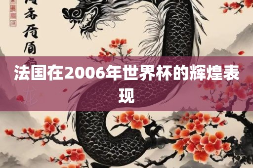 法国在2006年世界杯的辉煌表现