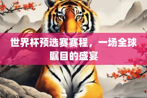 世界杯预选赛赛程，一场全球瞩目的盛宴