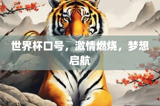 世界杯口号，激情燃烧，梦想启航