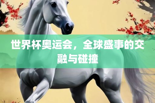 世界杯奥运会，全球盛事的交融与碰撞
