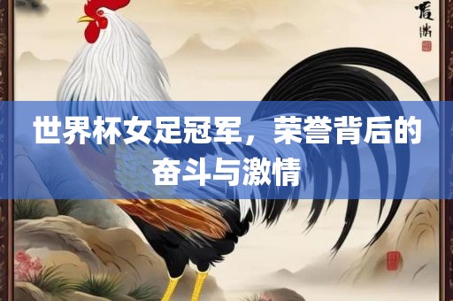 世界杯女足冠军，荣誉背后的奋斗与激情吉安市靖泰电力工程有限公司