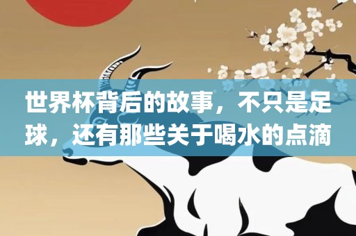 世界杯背后的故事，不只是足球，还有那些关于喝水的点滴