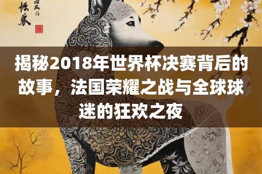 揭秘2018年世界杯决赛背后的故事，法国荣耀之战与全球球迷的狂欢之夜吉安市靖泰电力工程有限公司