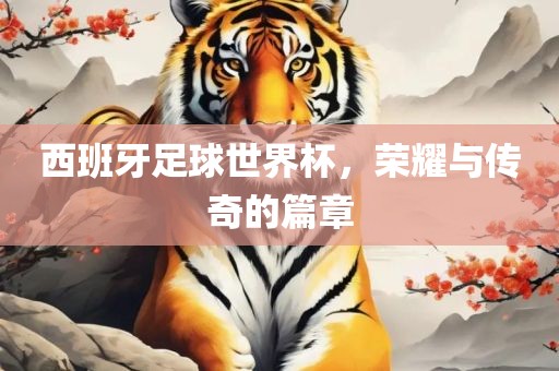 西班牙足球世界杯，荣耀与传奇的篇章
