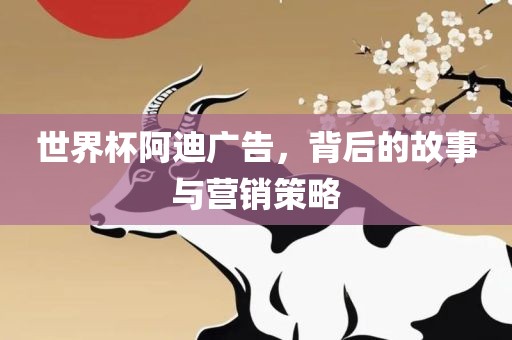 世界杯阿迪广告，背后的故事与营销策略