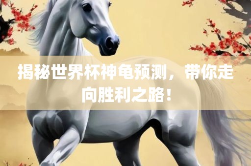 揭秘世界杯神龟预测，带你走向胜利之路！