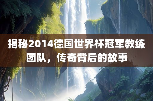 揭秘2014德国世界杯冠军教练团队，传奇背后的故事