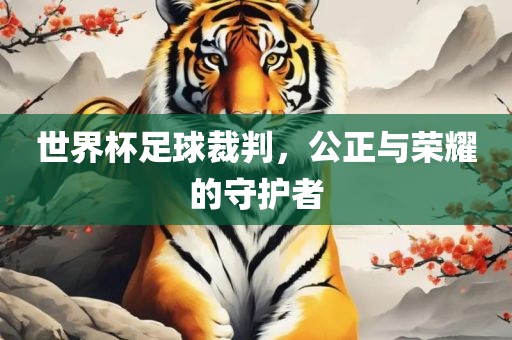 世界杯足球裁判，公正与荣耀的守护者