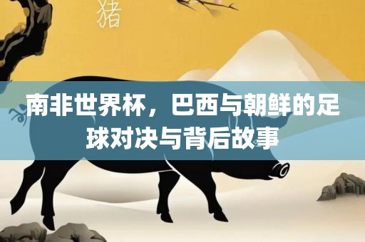 南非世界杯，巴西与朝鲜的足球对决与背后故事