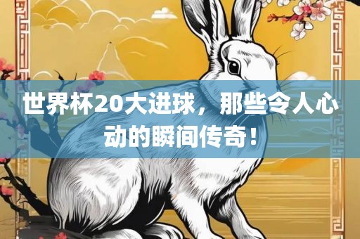 世界杯20大进球，那些令人心动的瞬间传奇！