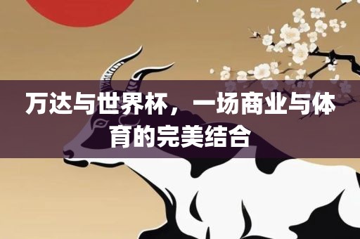 万达与世界杯，一场商业与体育的完美结合