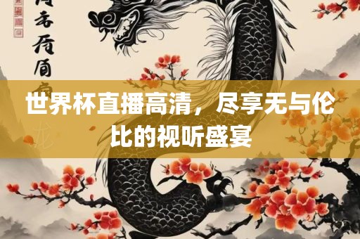 世界杯直播高清，尽享无与伦比的视听盛宴