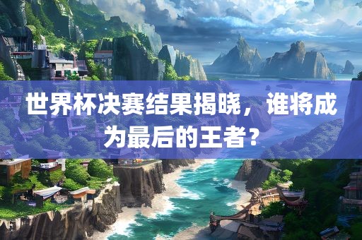 世界杯决赛结果揭晓，谁将成为最后的王者？吉安市靖泰电力工程有限公司