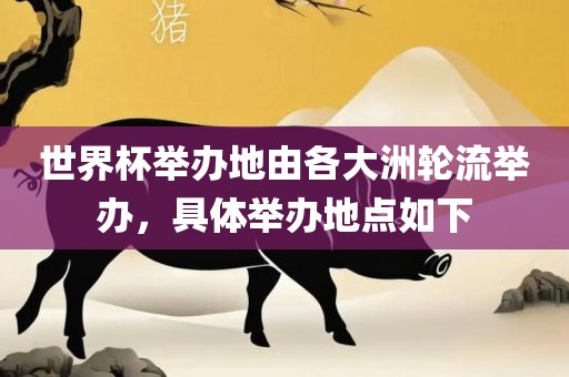 世界杯举办地由各大洲轮流举办，具体举办地点如下吉安市靖泰电力工程有限公司