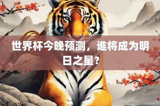 世界杯今晚预测，谁将成为明日之星？