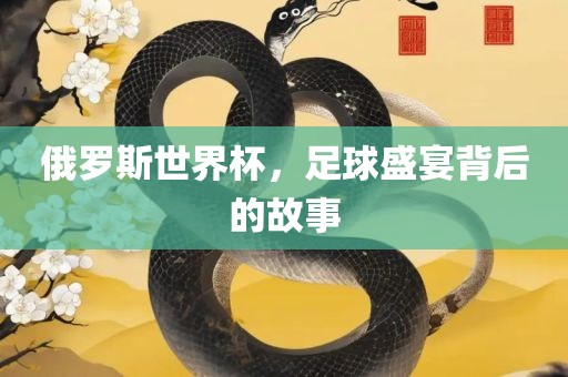 俄罗斯世界杯，足球盛宴背后的故吉安市靖泰电力工程有限公司事