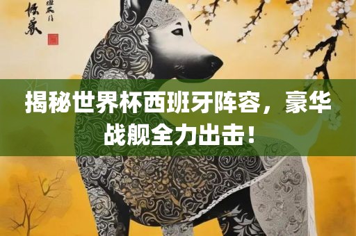 揭秘世界杯西班牙阵容，豪华战舰全力出击！吉安市靖泰电力工程有限公司