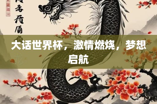 大话世界杯，激情燃烧，梦想启航