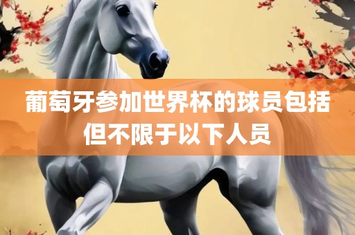 葡萄牙参加世界杯的球员包括但不限于以下人员