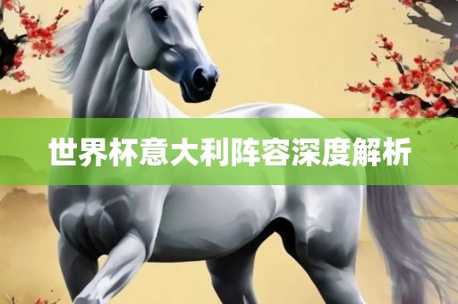 世界杯意大利阵容深度解析