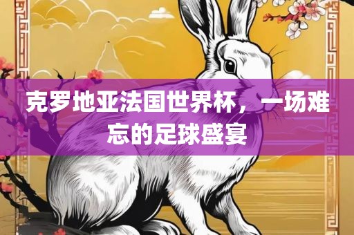 克罗地亚法国世界杯，一场难忘的足球盛宴吉安市靖泰电力工程有限公司