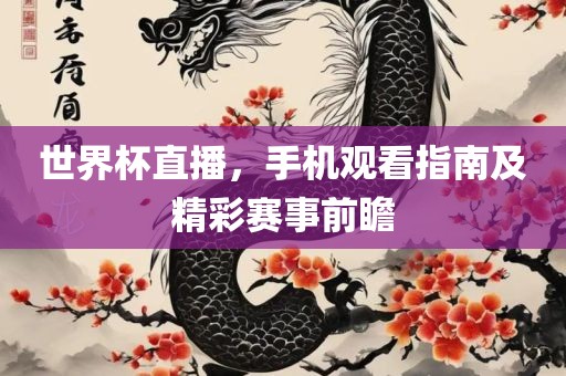 世界杯直播，手机观看指吉安市靖泰电力工程有限公司南及精彩赛事前瞻
