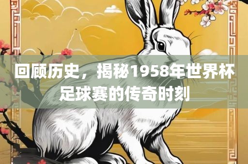 回顾历史，揭秘1958年世界杯足球赛的传奇时刻