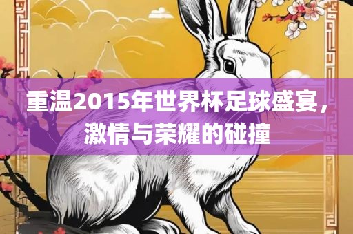 重温2015年世界杯足球盛宴，激情与荣耀的碰撞吉安市靖泰电力工程有限公司