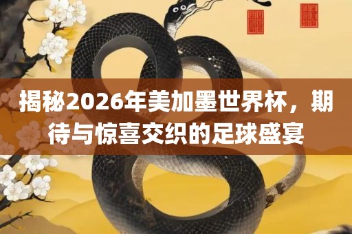 揭秘2026年美加墨世界杯，期待与吉安市靖泰电力工程有限公司惊喜交织的足球盛宴