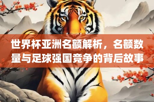 世界杯亚洲名额解析，名额数量与足球强国竞争的背后故事吉安市靖泰电力工程有限公司