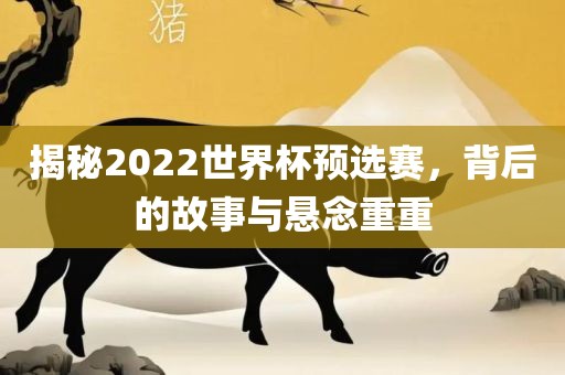 揭秘2022世界杯预选赛，背后的故事与悬念重重吉安市靖泰电力工程有限公司