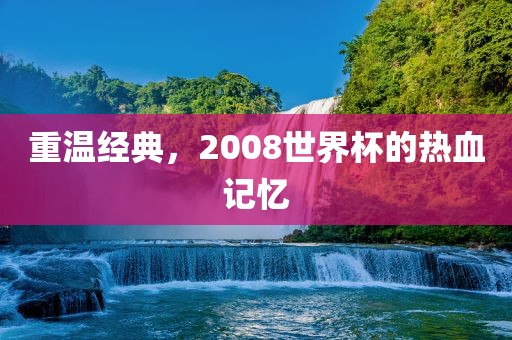 重温经典，2008世界杯的热血记忆