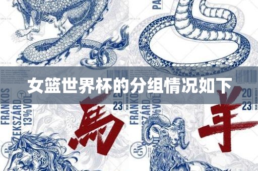 女篮世界杯的分组情况如下
