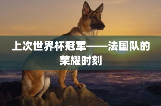 上次世界杯冠军——法国队的荣耀时刻吉安市靖泰电力工程有限公司