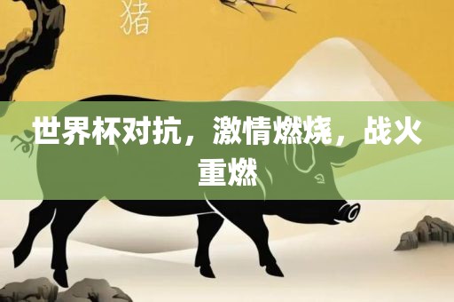 世界杯对抗，激情燃烧，战火重燃