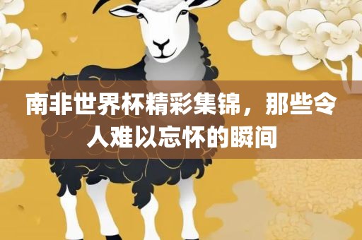 南非世界杯精彩集锦，那些令人难以忘怀的瞬间吉安市靖泰电力工程有限公司