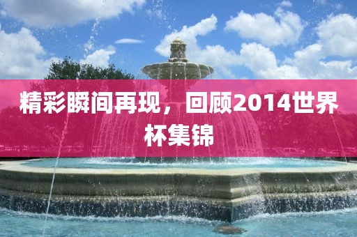 精彩瞬间再现，回顾2014世界杯集锦吉安市靖泰电力工程有限公司