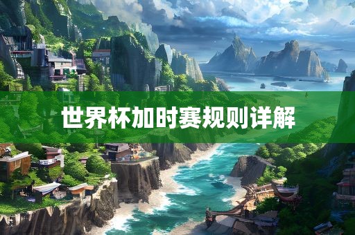 世界杯加时赛规则详解