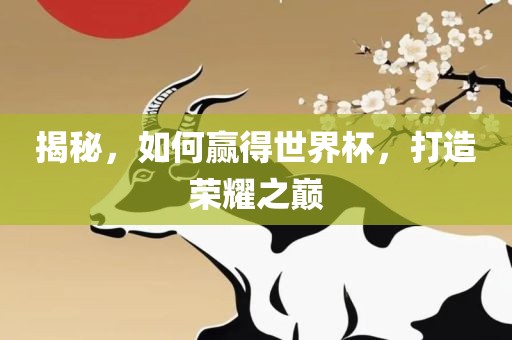 揭秘，如何赢得世界杯，打造荣耀之吉安市靖泰电力工程有限公司巅