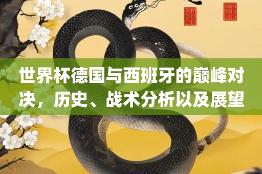 世界杯德国与西班牙的巅峰对决，历史、战术分析以及展望吉安市靖泰电力工程有限公司
