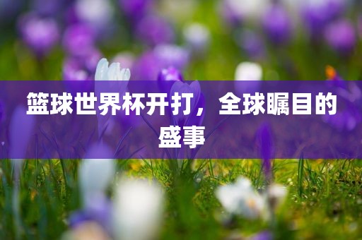 篮球世界杯开打，吉安市靖泰电力工程有限公司全球瞩目的盛事