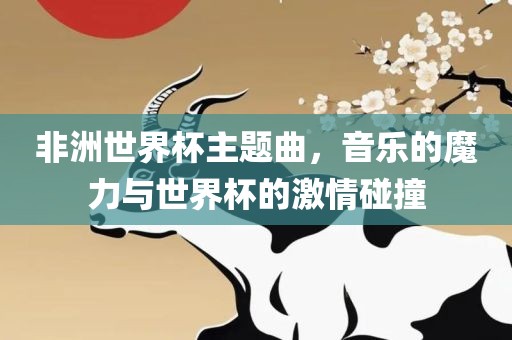 非洲世界杯主题曲，音乐的魔力与世界杯的激情碰撞