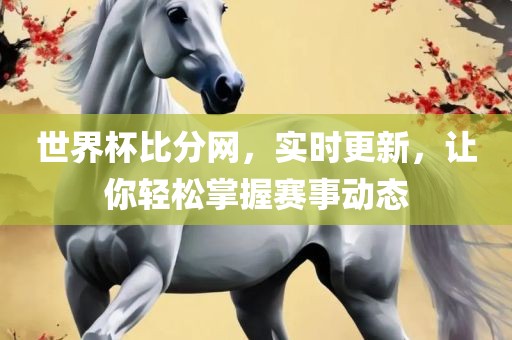 世界杯比分网，实时更新，让你轻松掌握赛事动态