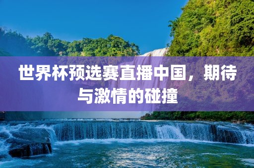 世界杯预选赛直播中国，期待与激情的碰撞吉安市靖泰电力工程有限公司