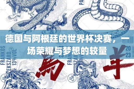 德国与阿根廷的世界杯决赛，一场荣耀与梦想的较量吉安市靖泰电力工程有限公司