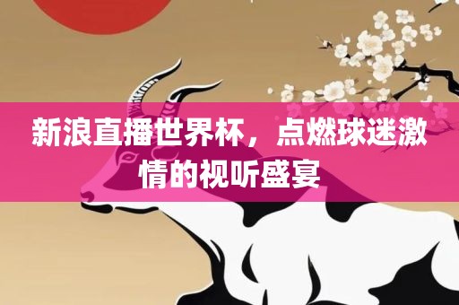 新浪直播世界杯，点燃球迷激情的视听盛宴吉安市靖泰电力工程有限公司