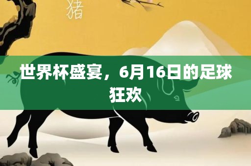 世界杯盛宴，6月16日的足球狂欢吉安市靖泰电力工程有限公司