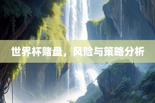世界杯赌盘，风险与策略分析
