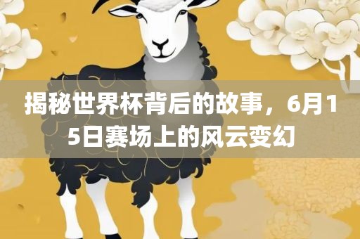 揭秘世界杯背后的故事，6月15日赛场上的风云变幻