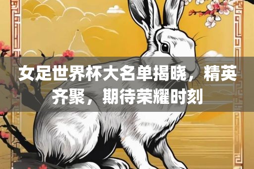 女足世界杯大名吉安市靖泰电力工程有限公司单揭晓，精英齐聚，期待荣耀时刻